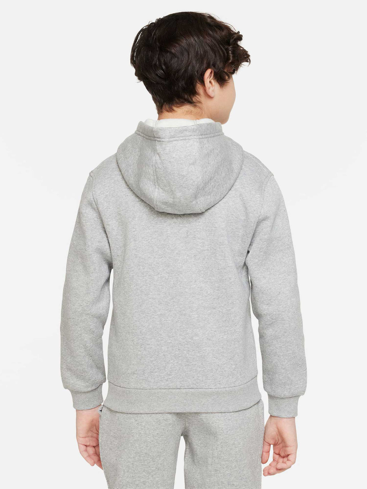 NIKE Суитшърт K NSW CLUB FLC HD FZ LS LBR