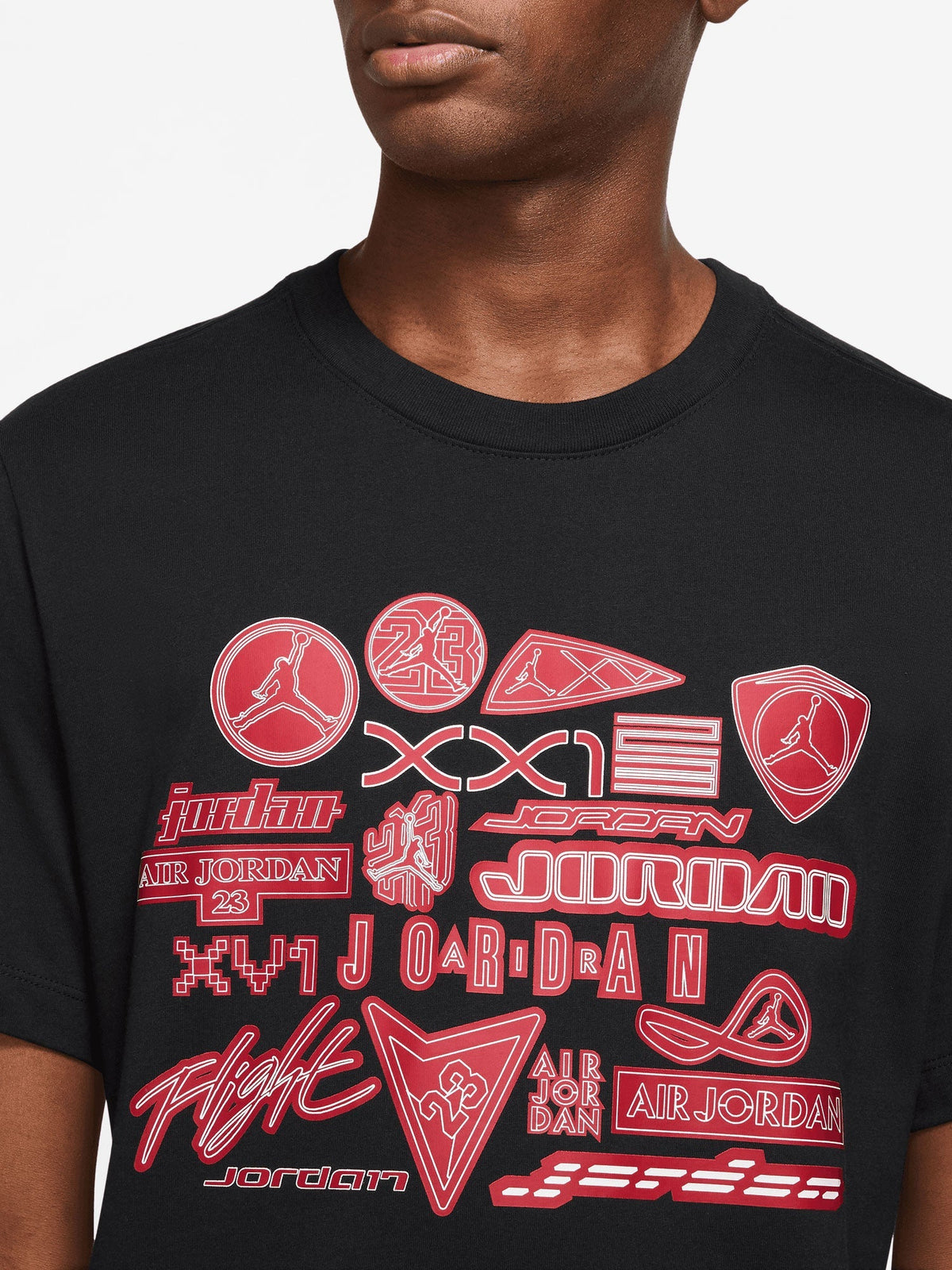 JORDAN Тениска M J BRAND GFX SS CREW 4