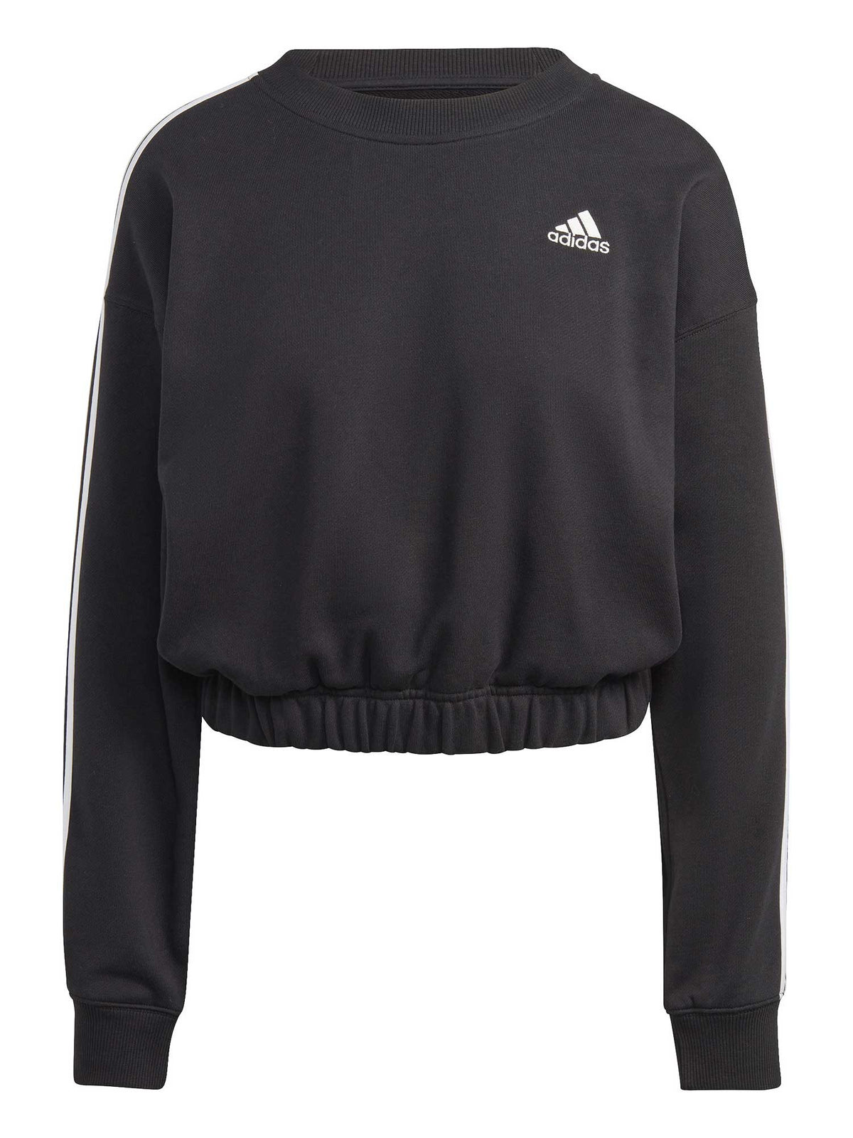 ADIDAS SPORTSWEAR Блуза Essentials 3-Stripes Crop Sweatshirt