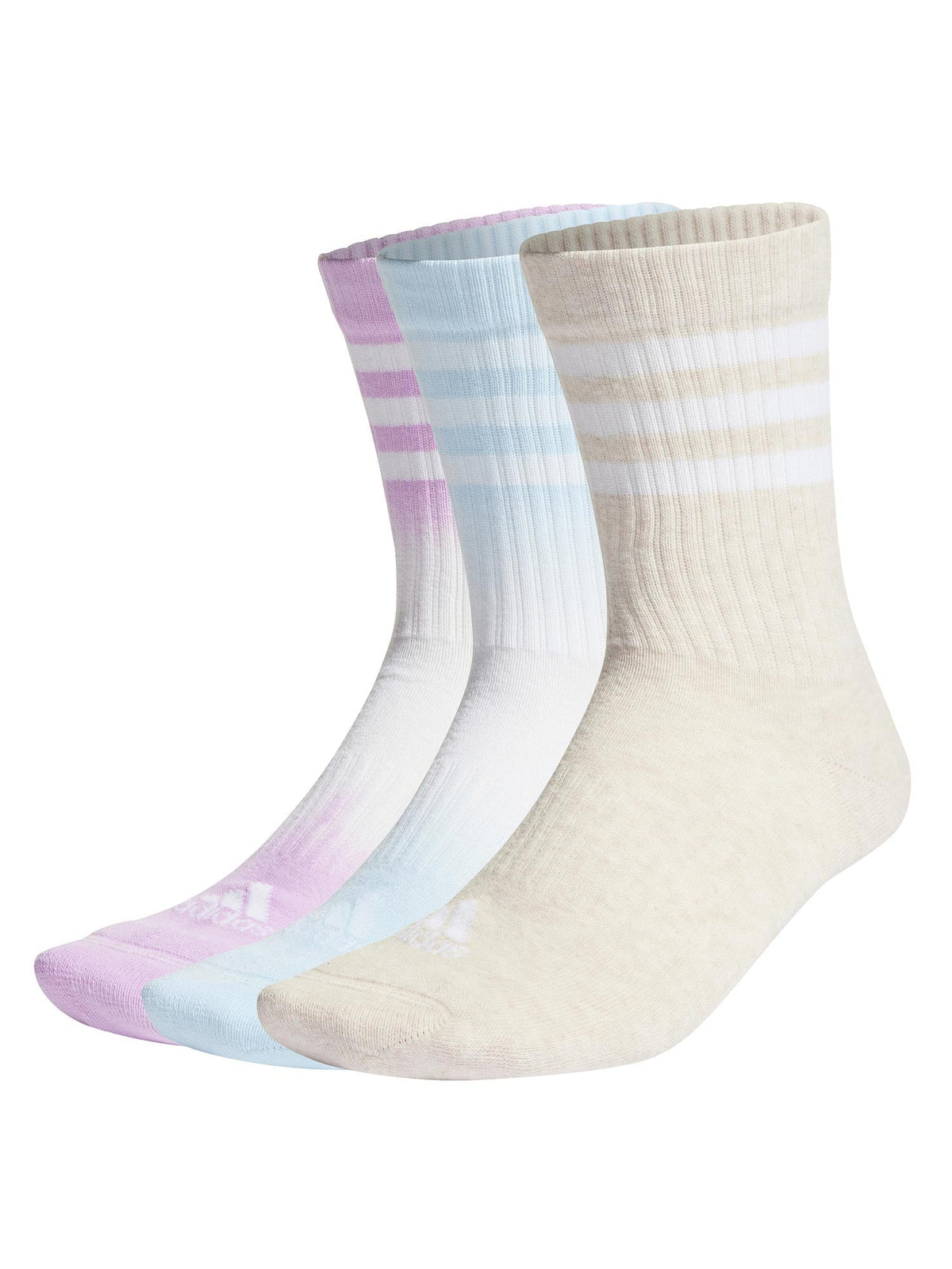 ADIDAS PERFORMANCE Чорапи Dip-Dyed 3-Stripes Cushioned Crew 3 Pairs