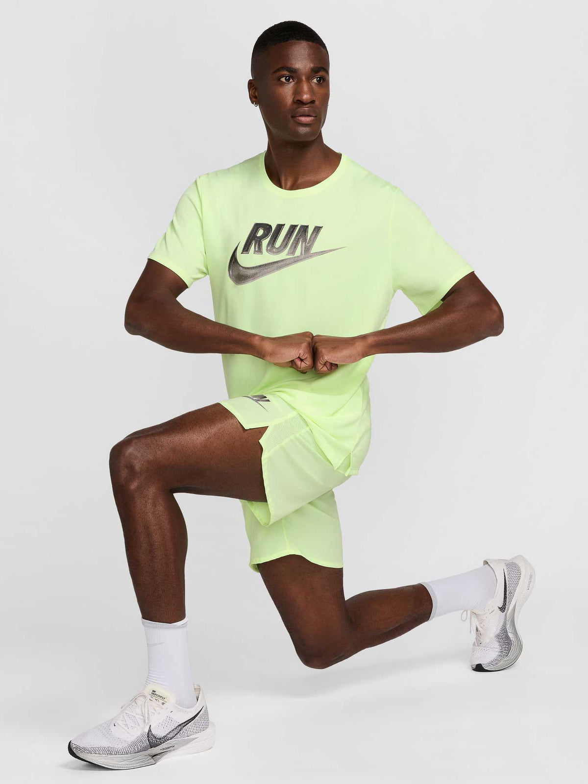 NIKE Тениска M NK RUN ENERGY MILER SS TOP