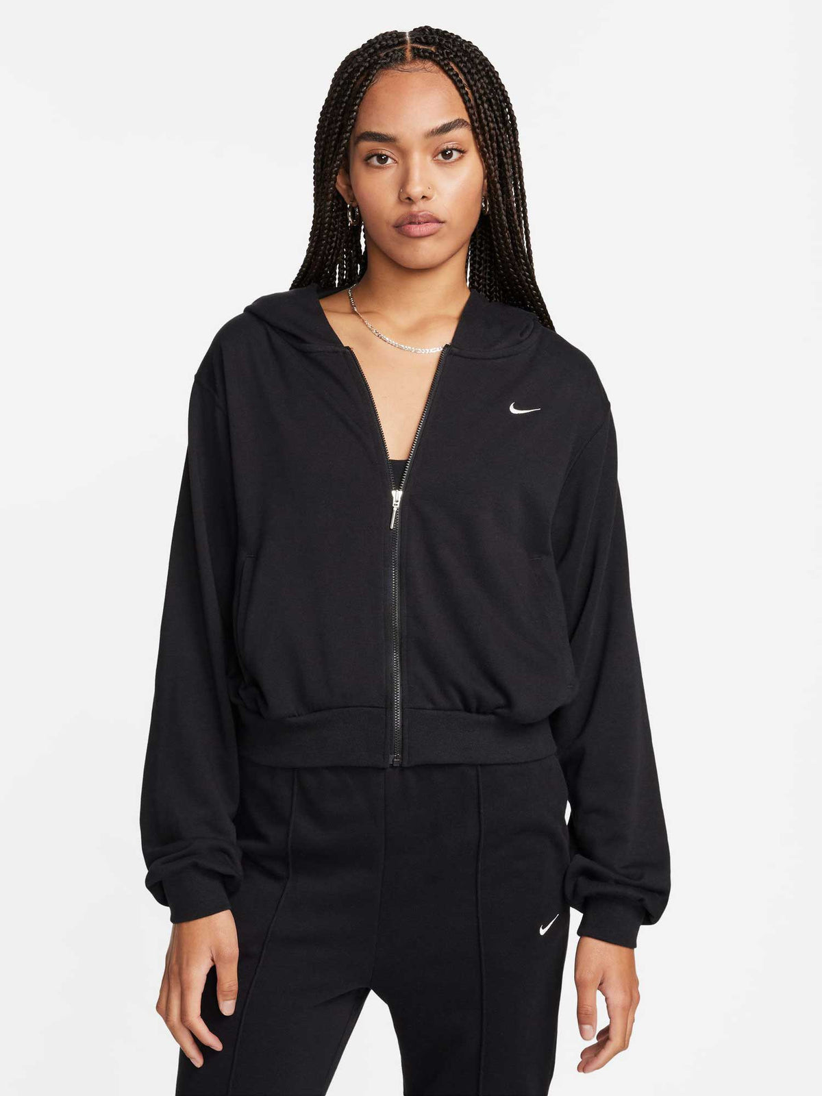NIKE Суитшърт W NSW NK CHLL FT FZ HDY