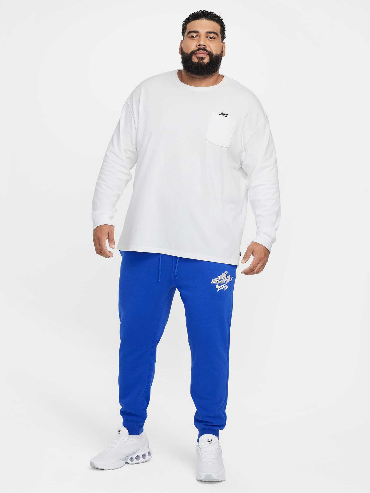 NIKE Спортно долнище M NK CLUB BB JOGGER NVLTY