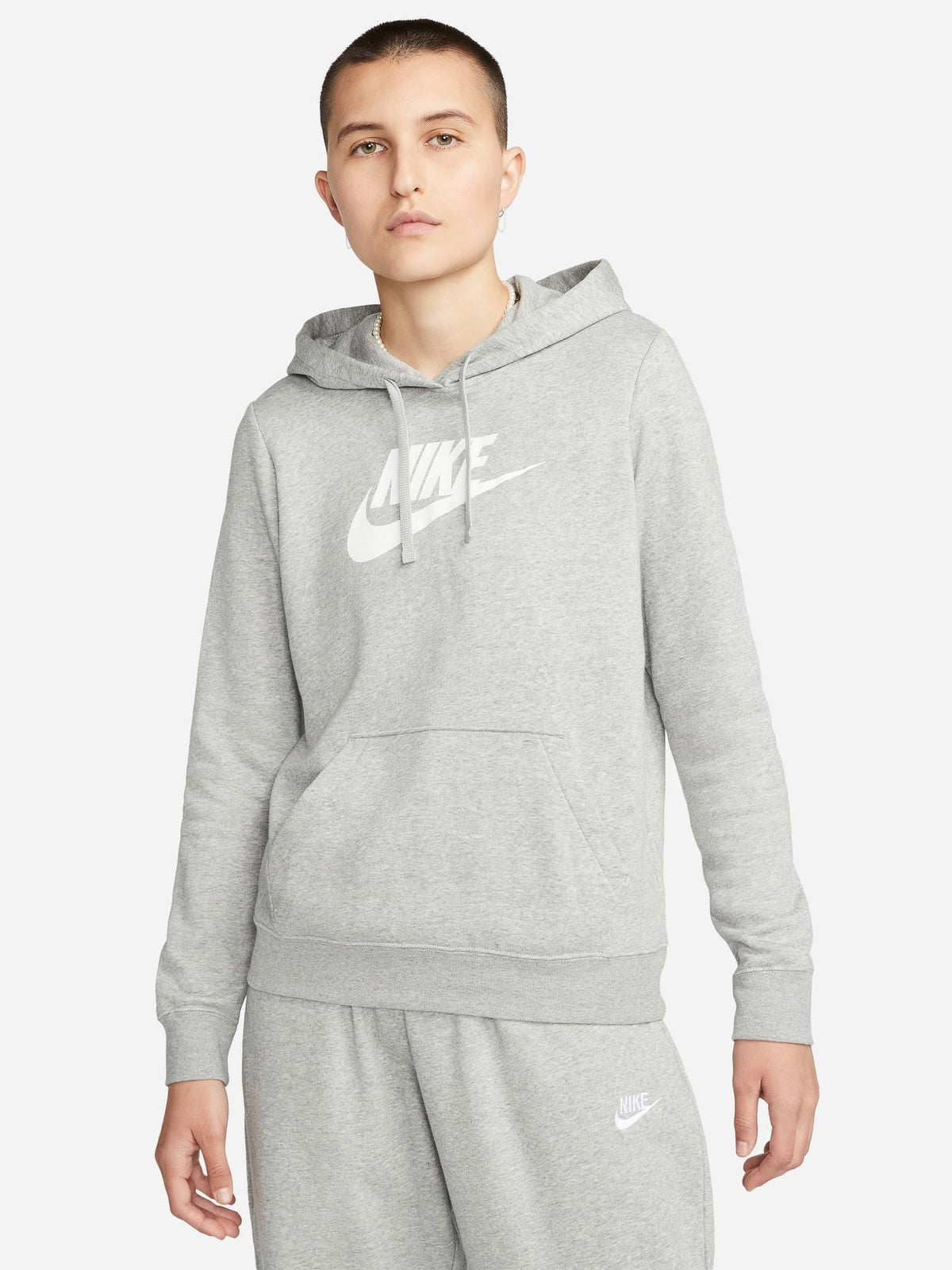 NIKE Суитшърт W CLUB FLC GX STD PO HDY