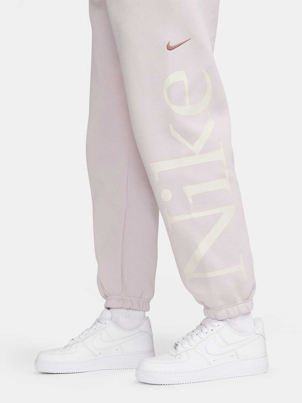 NIKE Спортно долнище W NSW PHNX FLC OS LOGO SWTPNT
