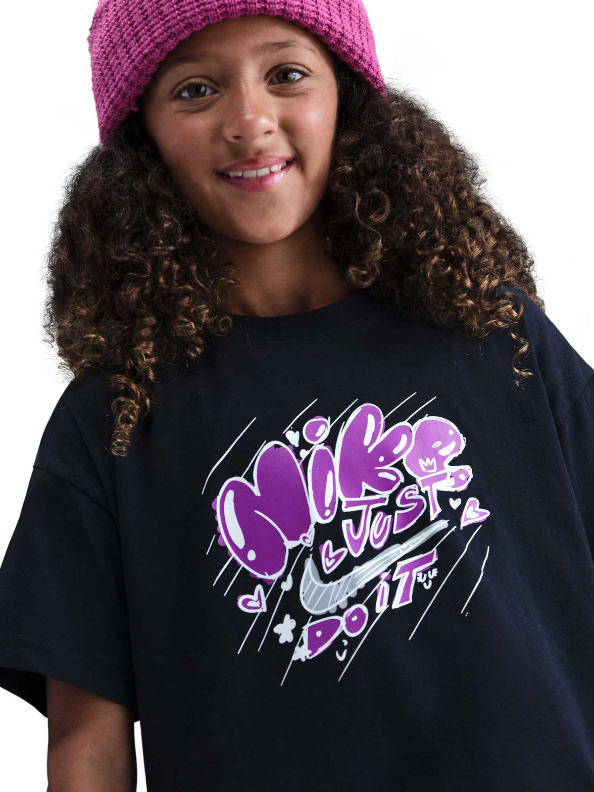 NIKE Тениска G NSW TEE ESSNTL DOODLE 2
