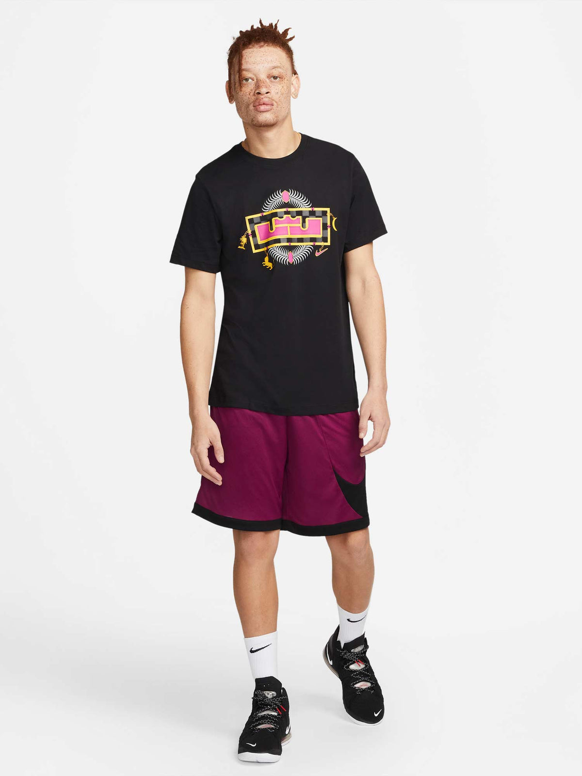 NIKE Тениска LEBRON M DF CROWN SS