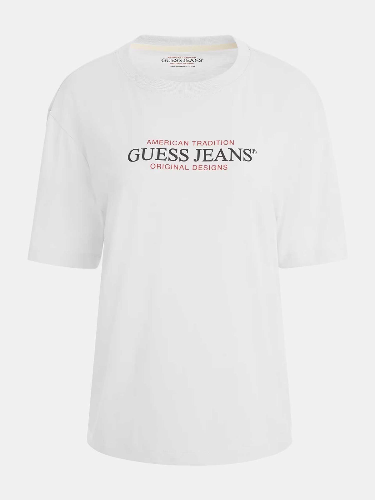GUESS JEANS Тениска GJ SS CN OS AMERICAN TR TEE