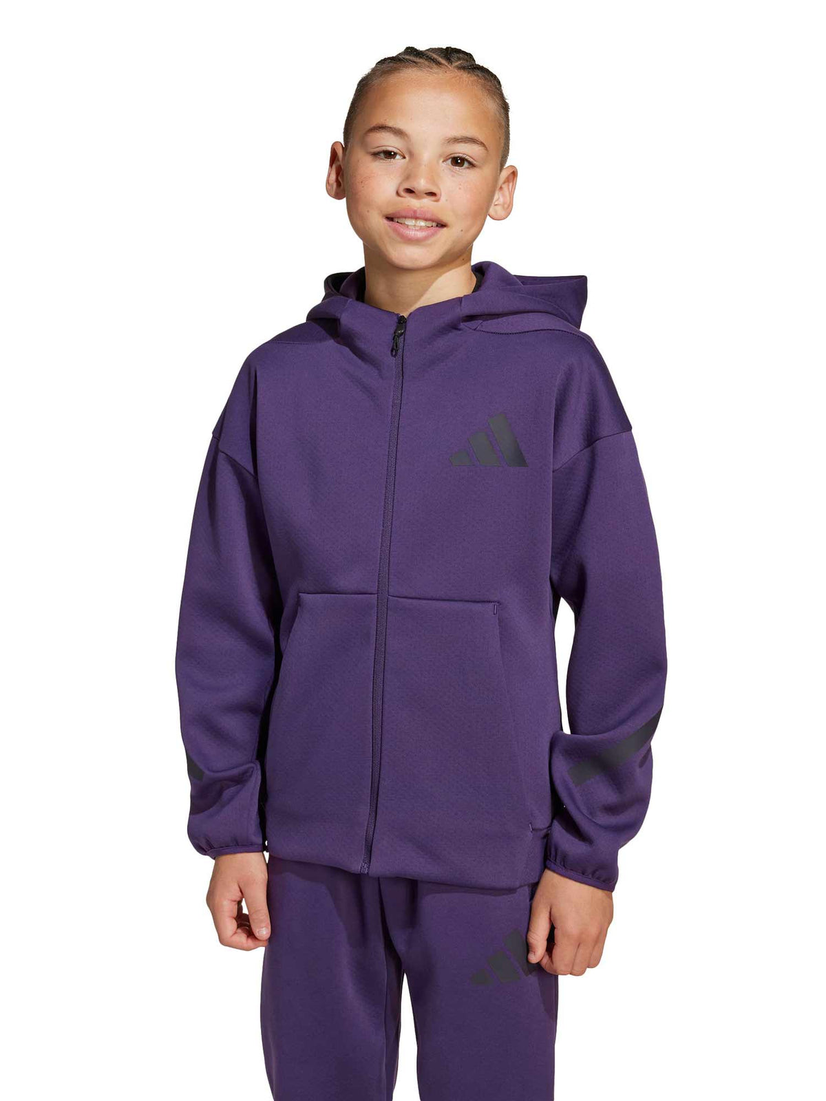 ADIDAS SPORTSWEAR Суитшърт Z.N.E. Full-Zip Hooded Track Jacket Kids