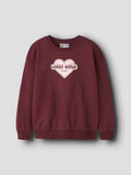 NAME IT Блуза NKFVILOUI LS RLX SWEAT BRU