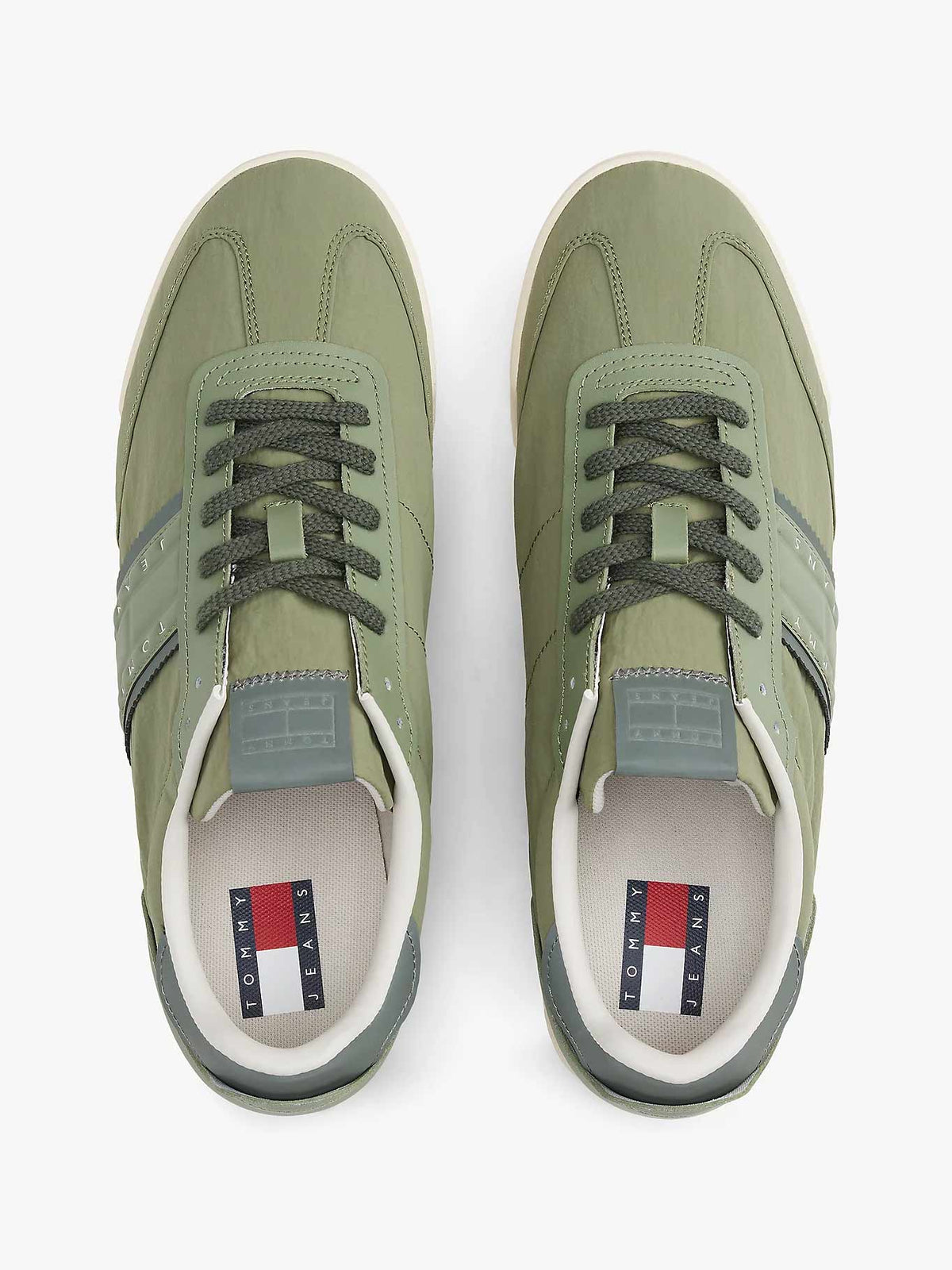 TOMMY JEANS Обувки TJM RUNNER CLEATED MIX MAT.