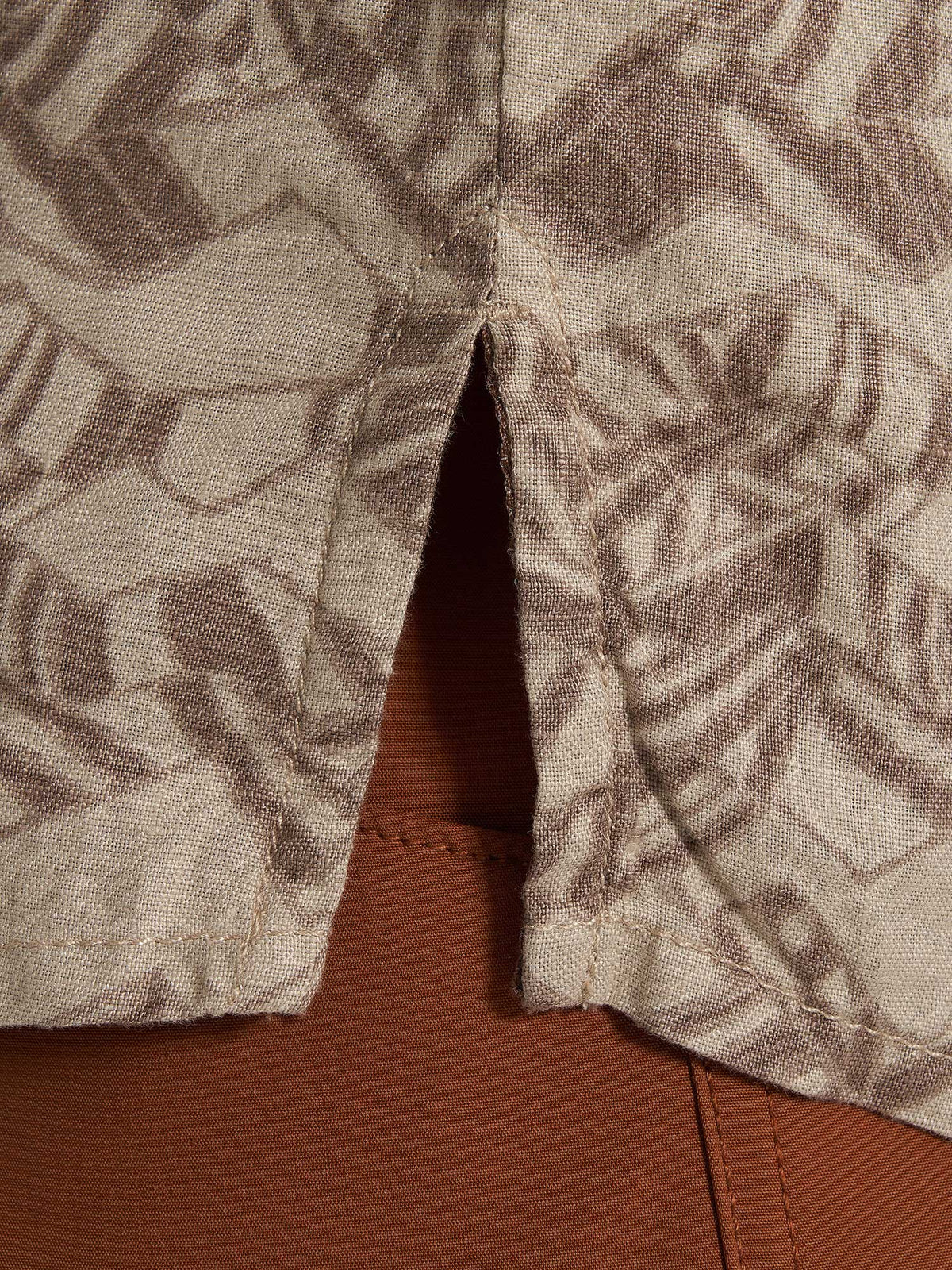 CORDILLERO Риза Travel Male SS Shirt AOP linen