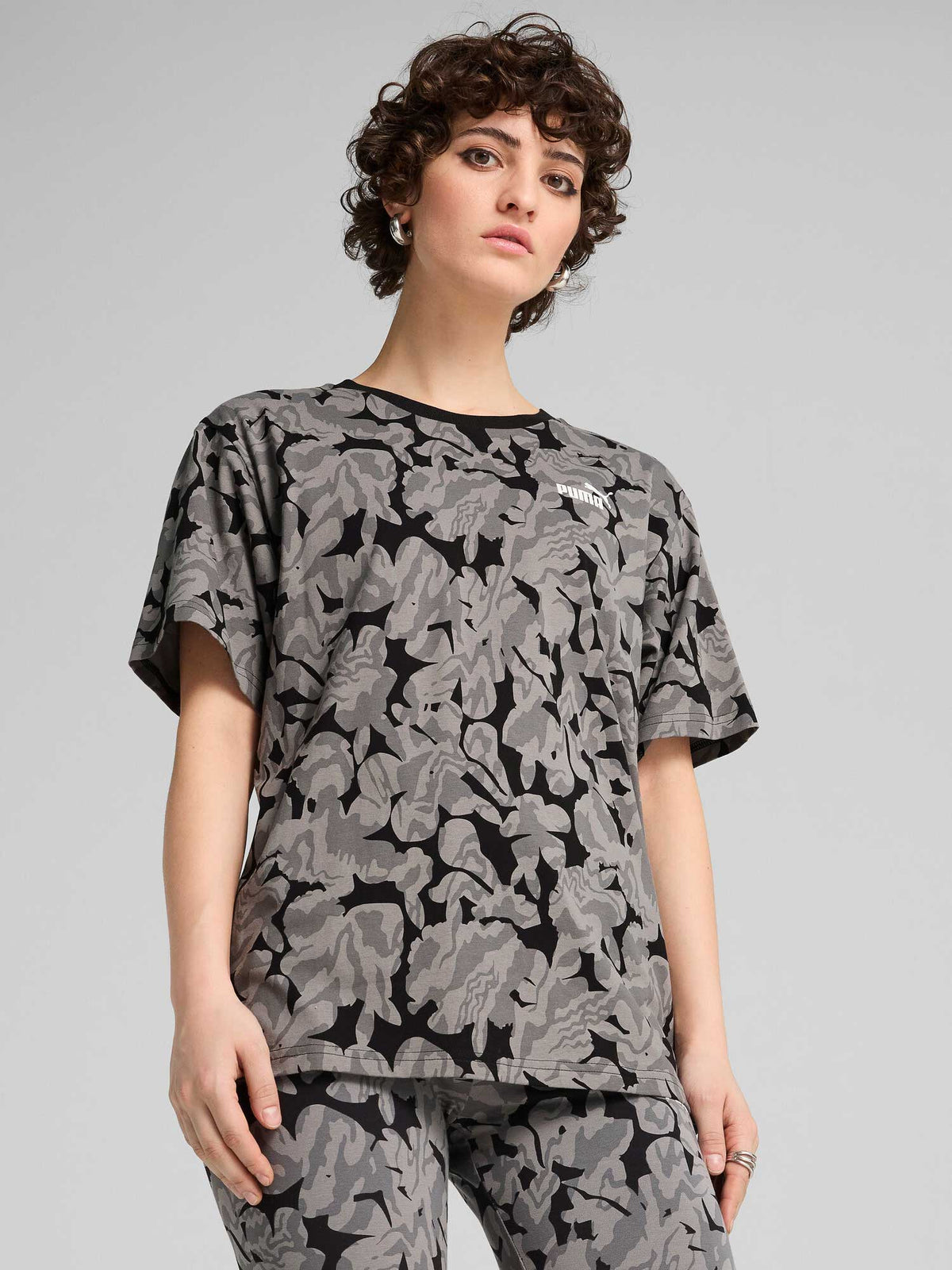 PUMA Тениска ESS NATURE 2.0 AOP Tee