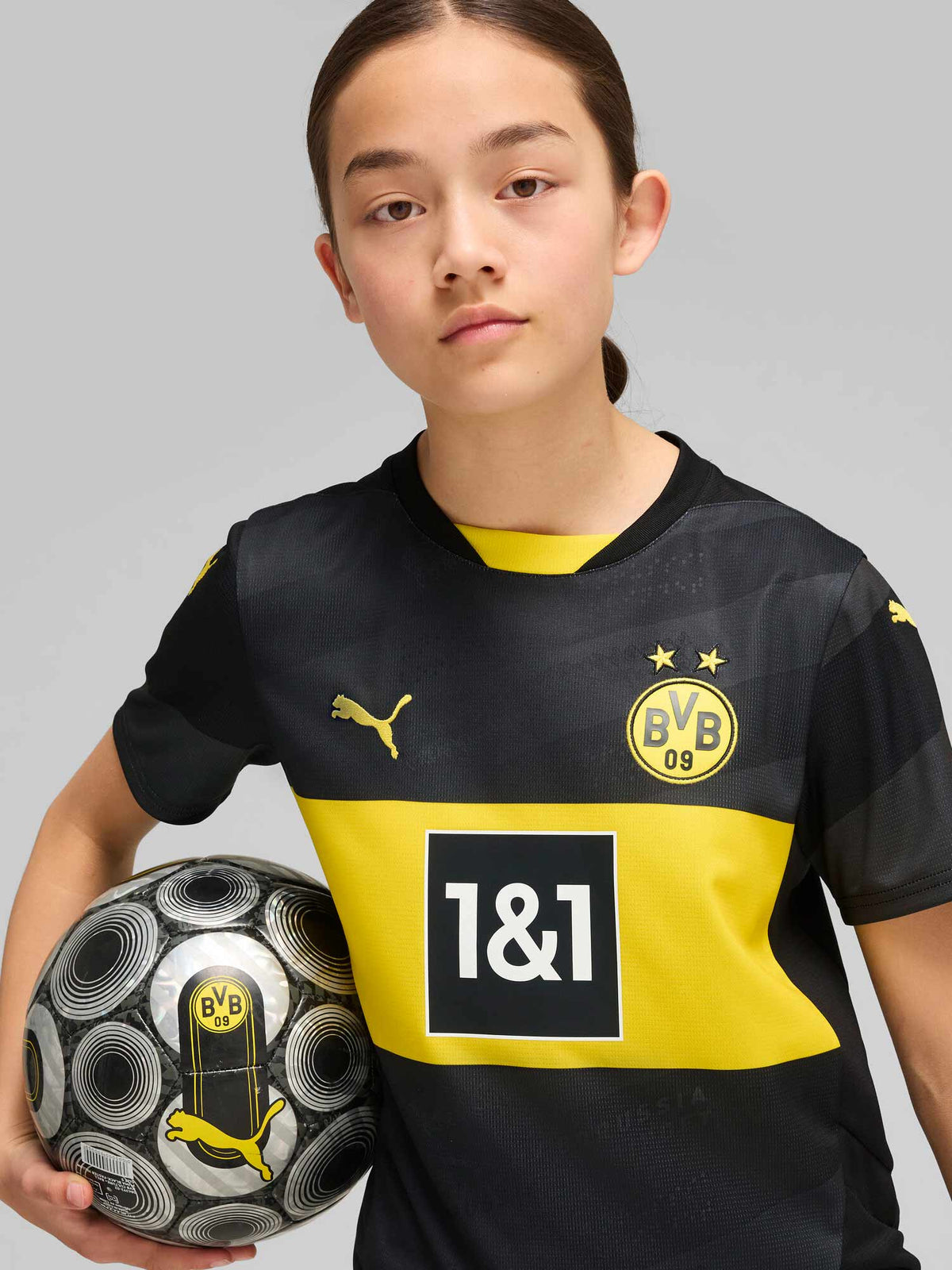 PUMA Тениска BVB Away Jersey Replica Jr
