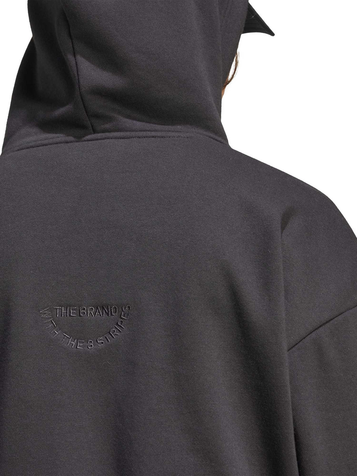 ADIDAS SPORTSWEAR Суитшърт Embroidered French Terry Crop Hoodie
