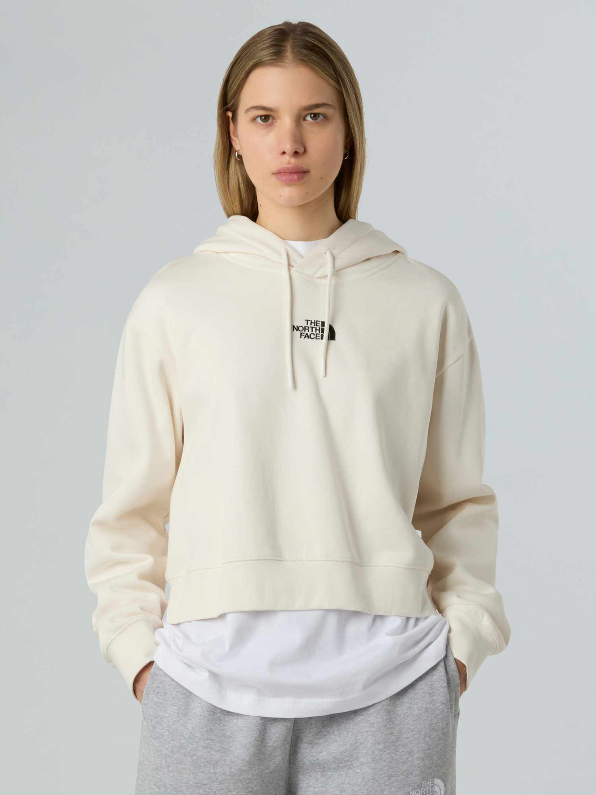 THE NORTH FACE Суитшърт W ESSENTIAL CROP HOODIE