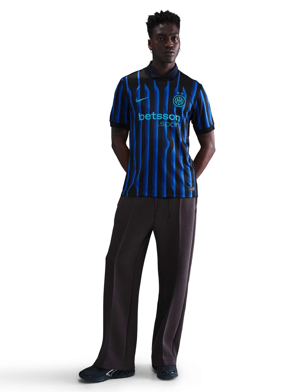NIKE Тениска INTER M NK DF JSY SS STAD HM 25\/26