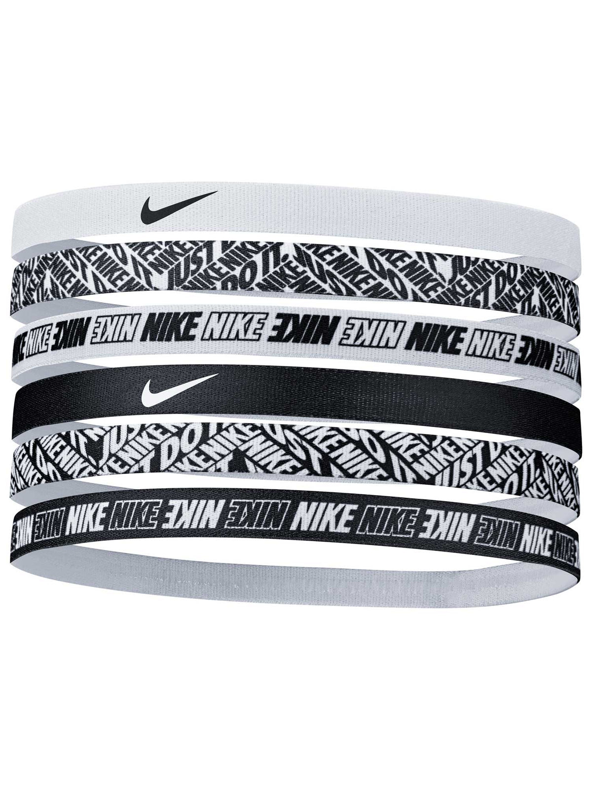 NIKE Лента за глава PRINTED HEADBANDS 6 PK