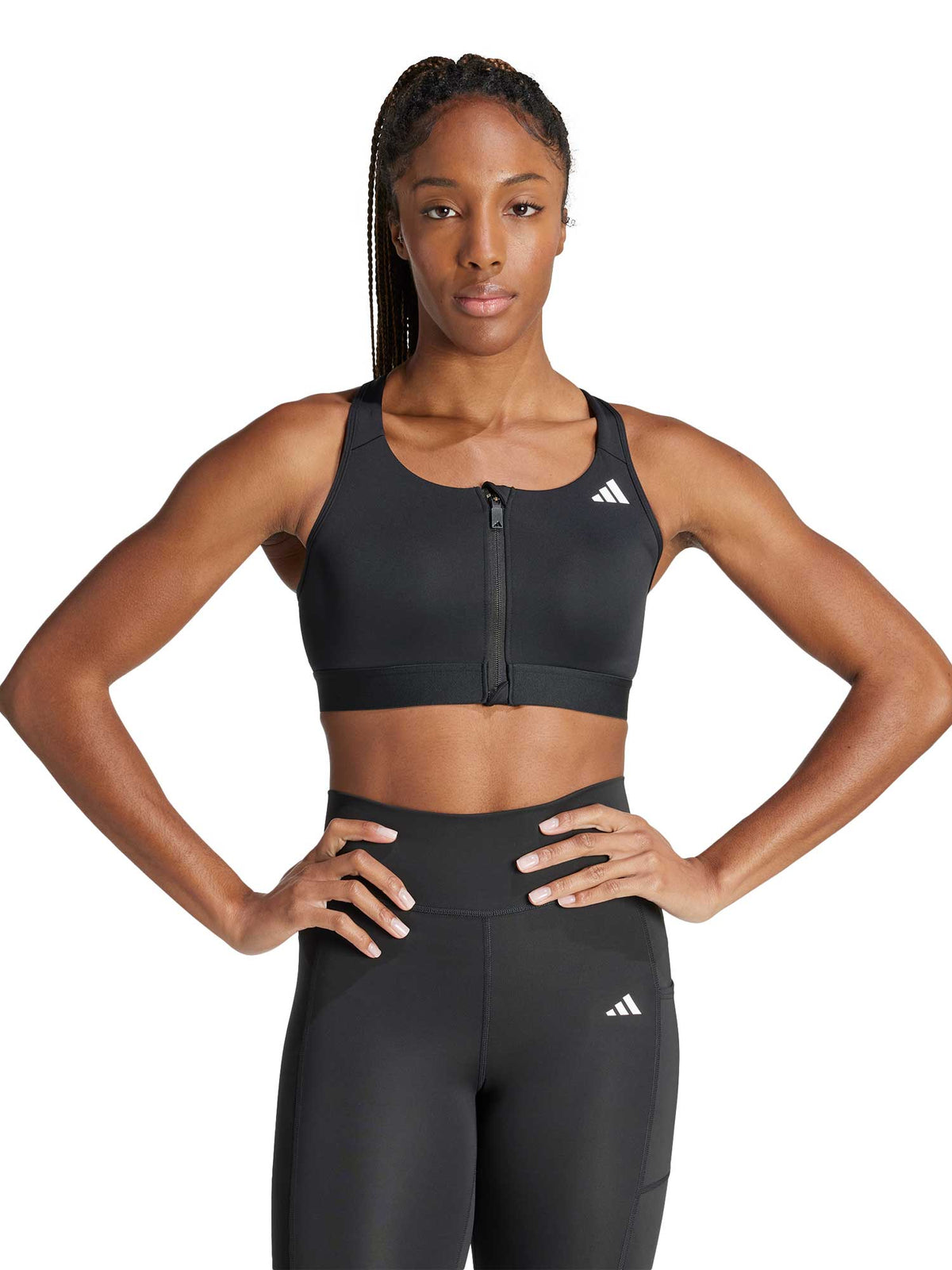 ADIDAS PERFORMANCE Спортен сутиен Powerreact Training Medium-Support