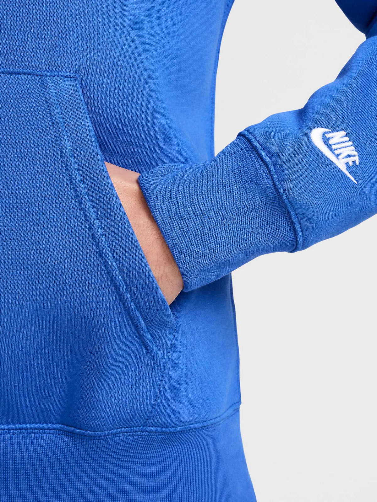 NIKE Суитшърт M NK CLUB BB PO HDY NSW GFX