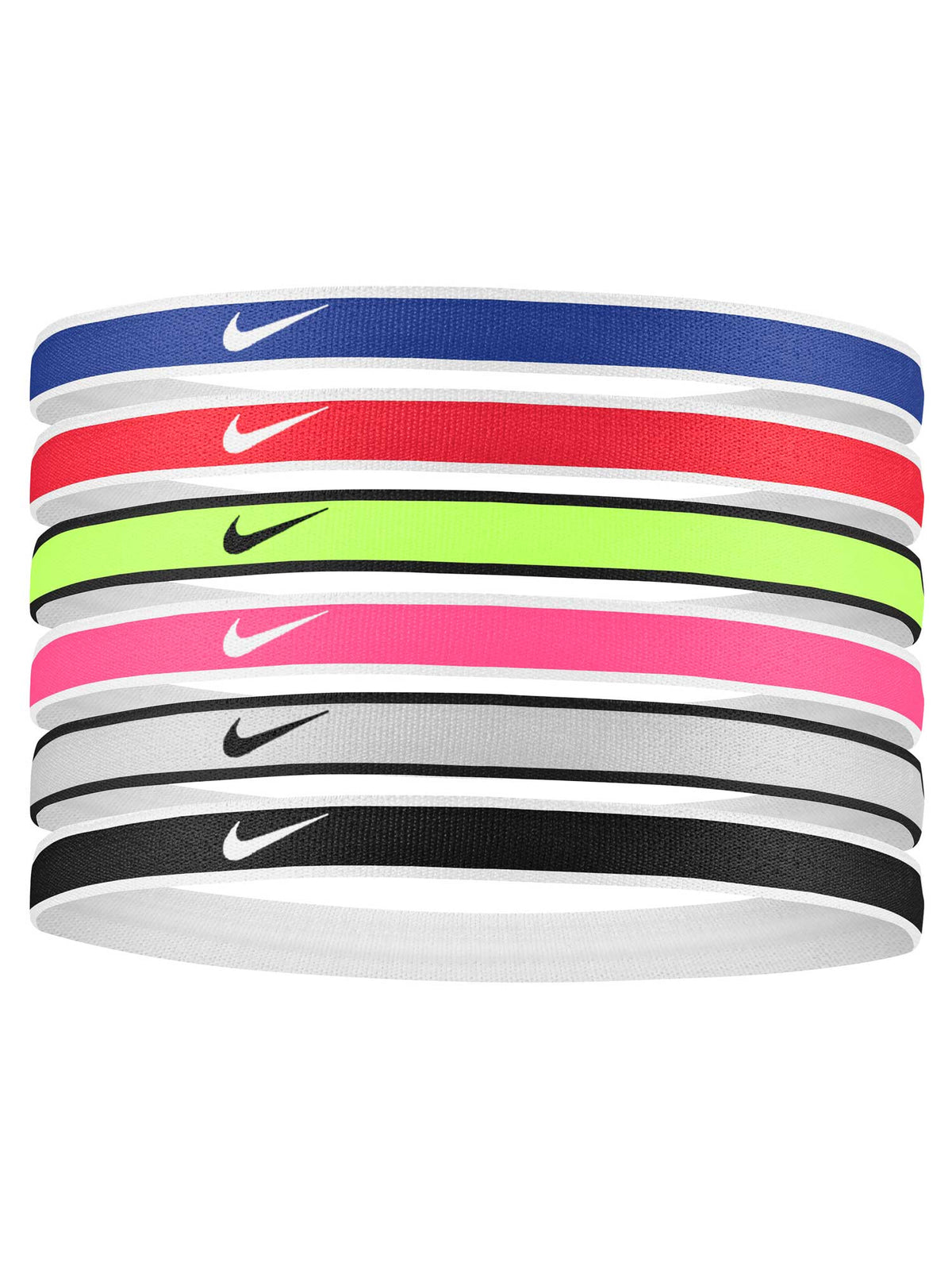 NIKE Лента за глава SWOOSH SPORT HEADBANDS 6 PK