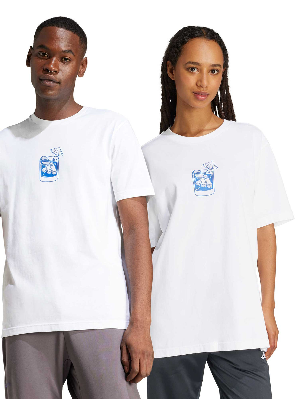 ADIDAS SPORTSWEAR Тениска Lounge Drink Graphic Tee