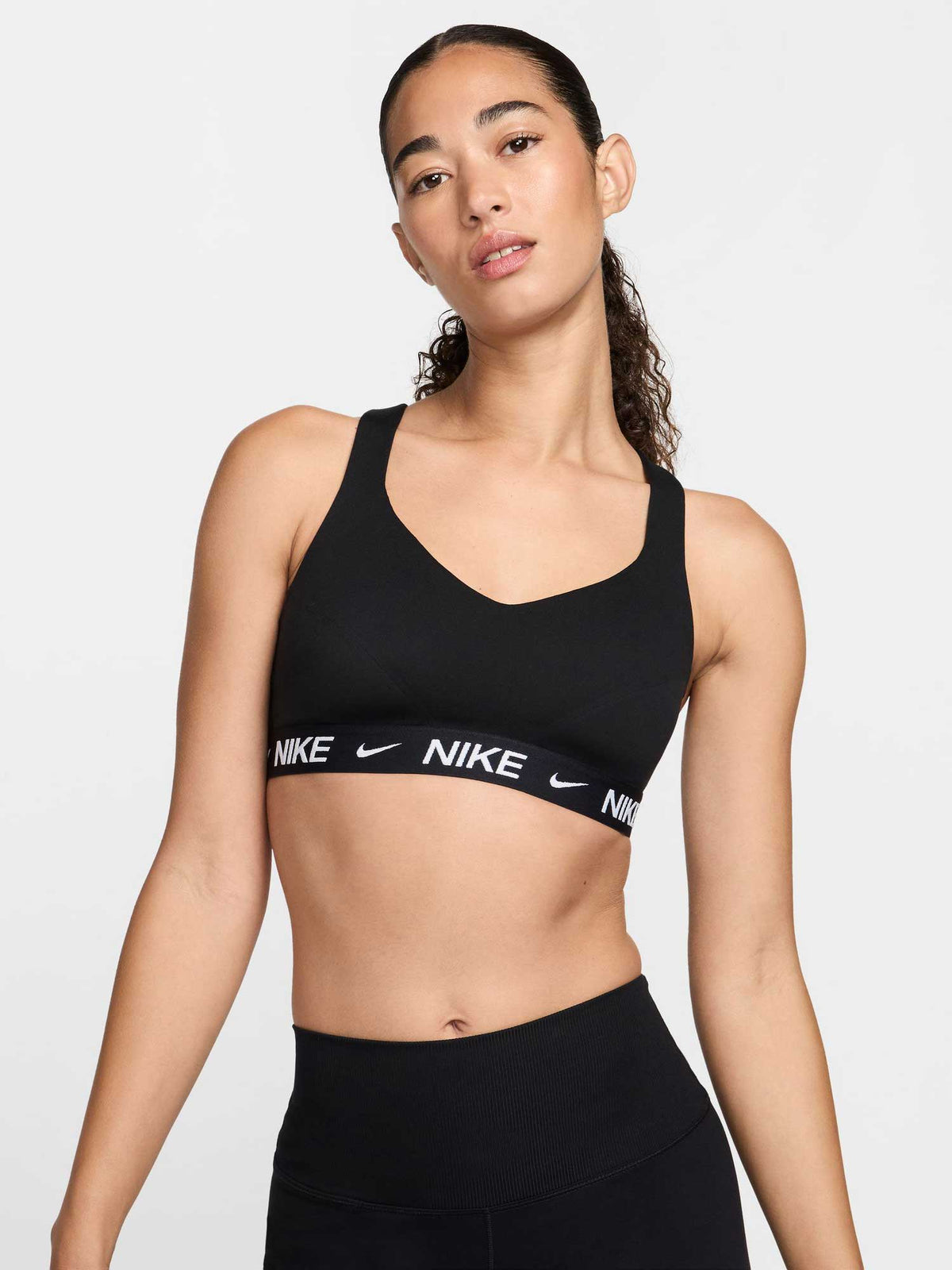 NIKE Спортен сутиен W NK DF INDY HGH SPT BRA